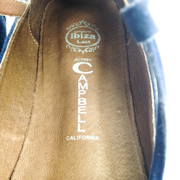 JEFFREY CAMPBELL Atrium Suede Lace-Up Flats - Picture 8 of 9